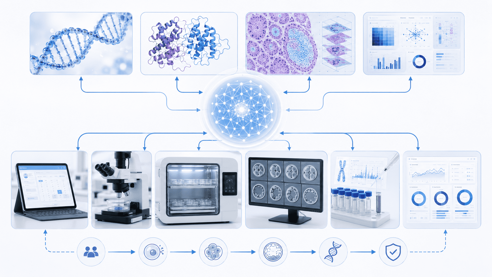 From Single-Point Recognition to Workflow Collaboration: What Biology AI Agents Can Teach Assisted Reproduction